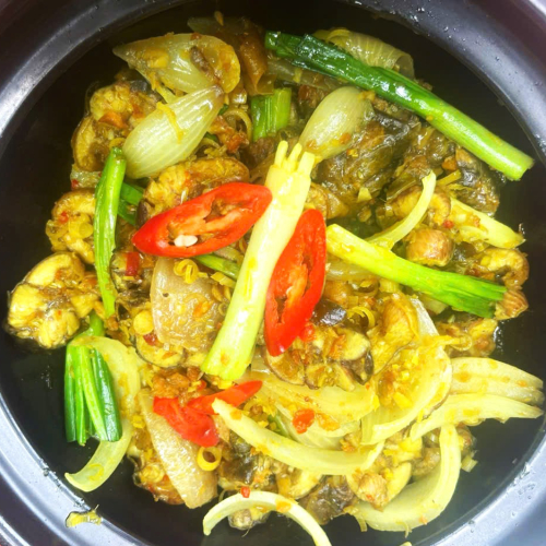 Lươn Xào Sả Nghệ