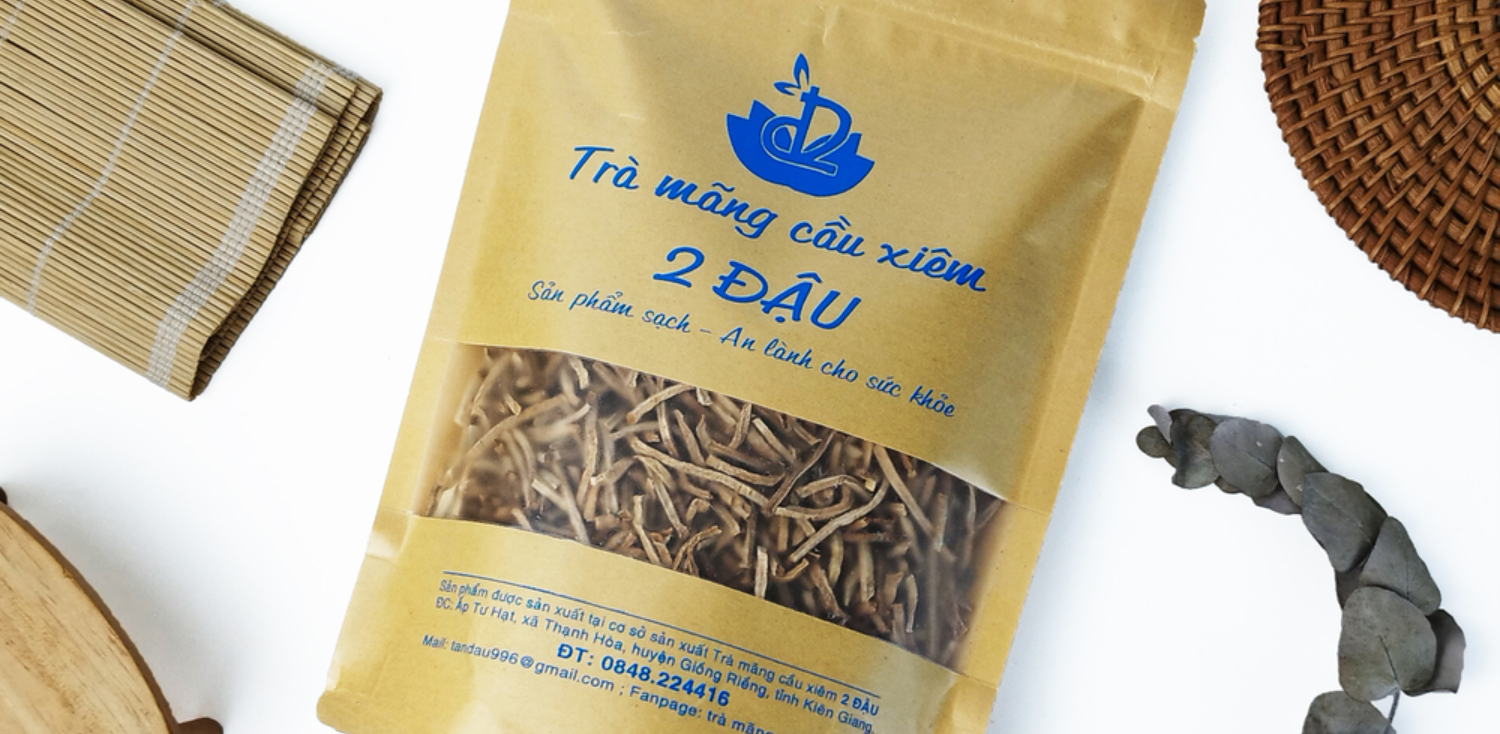 Trà Mãng Cầu Xiêm 2 Đậu – Túi Giấy 250gr